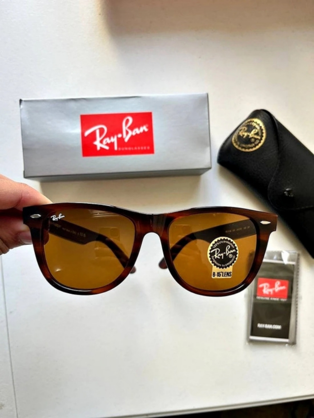 Ray-Ban Original Wayfarer Classic RB2140 Brown Sunglasses
